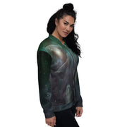 Cosmic Sea Lion Unisex Bomber Jacket